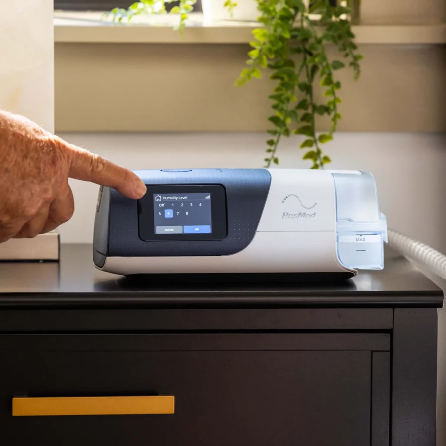 AirSense11TouchscreenFeature Kit Cpap Airsense S11 Resmed Con Mascarilla N30i Y Tubo Calefaccionado