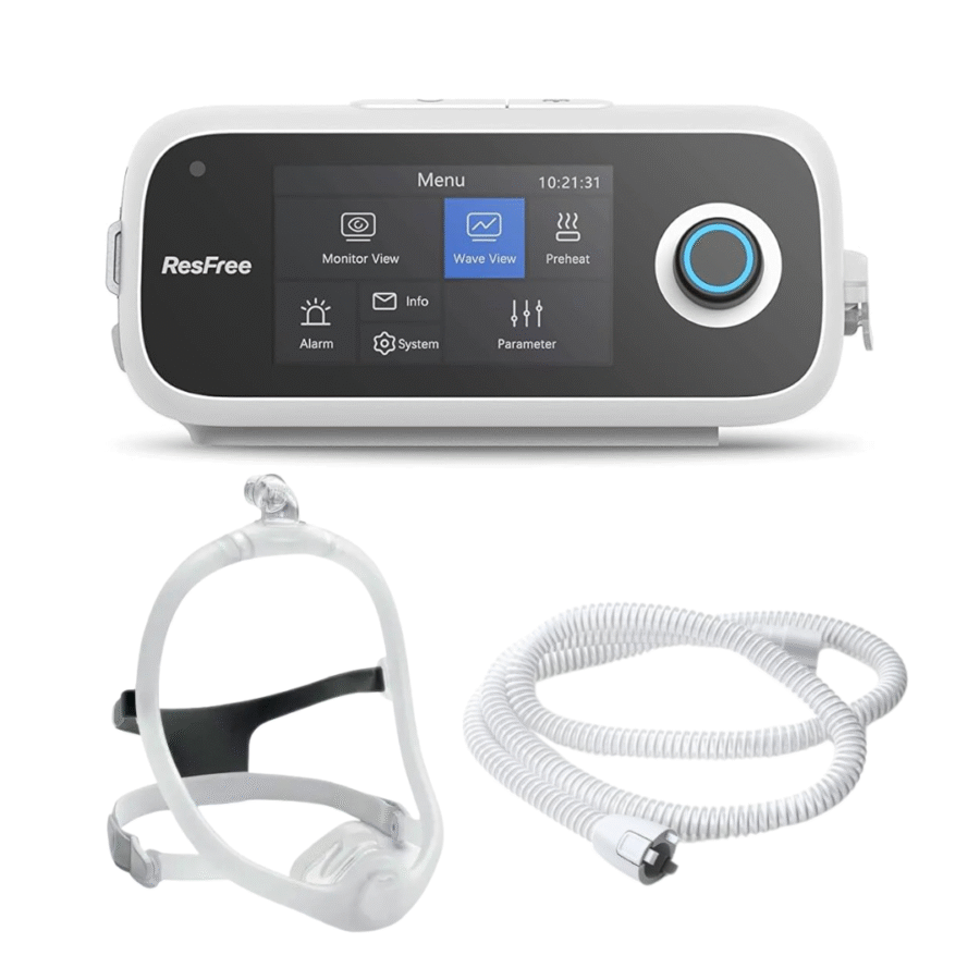 Kit De Inicio Resfree R20A Con Tubo Calefaccionado Y Mascarilla Dreamwisp