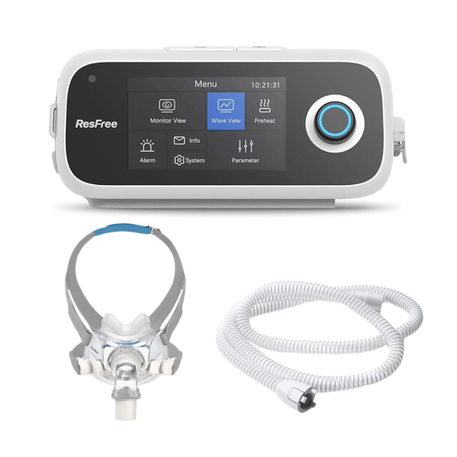 IMÁGENES MERCHANT - 2024-10-04T161426.584 Kit De Inicio Resfree R20A Con Tubo Calefaccionado Y Mascarilla F30