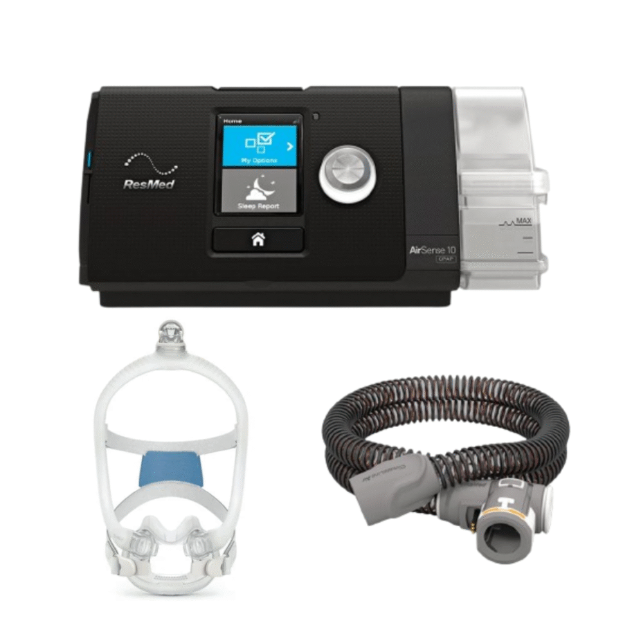 Kit De Inicio Airsense S10 Con Mascarilla F30i Y Tubo Calefaccionado