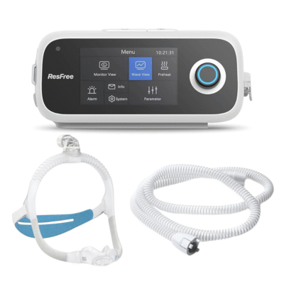 IMÁGENES MERCHANT (31) Kit De Inicio Resfree R20A Con Tubo Calefaccionado Y Mascarilla N30i