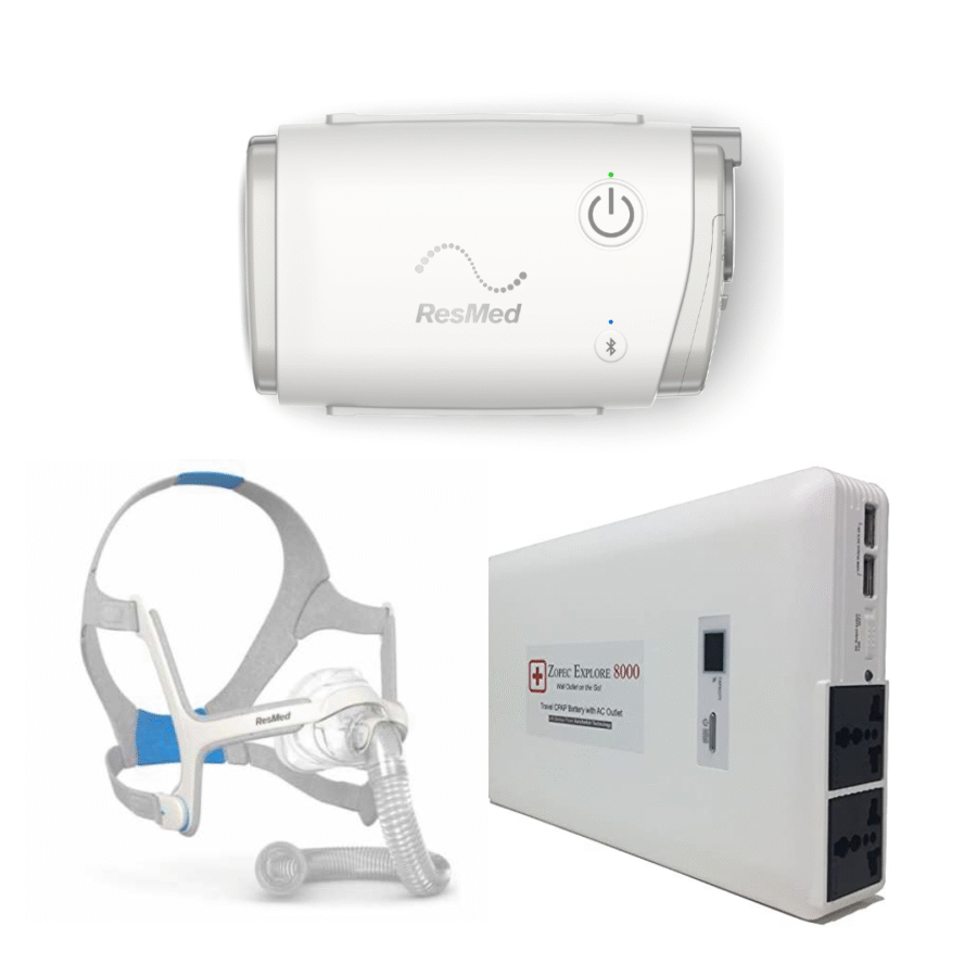 Kit Portabilidad Airmini + Batería Explore 8000 + Mascarilla