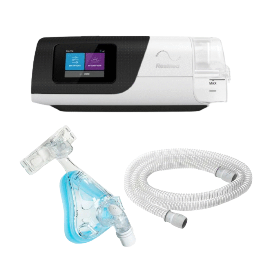 Kit De Inicio Airsense S11 Con Mascarilla Amara Gel Y Tubo Estándar