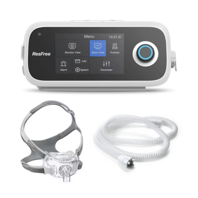 IMÁGENES MERCHANT (64) Kit De Inicio Resfree R20A Con Tubo Calefaccionado Y Mascarilla Amara View