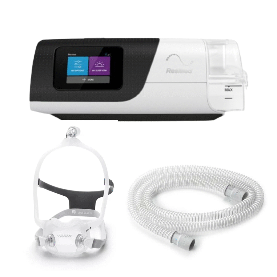 IMÁGENES MERCHANT (65) Kit De Inicio Airsense S11 Con Mascarilla Dreamwear FullFace Y Tubo Estándar