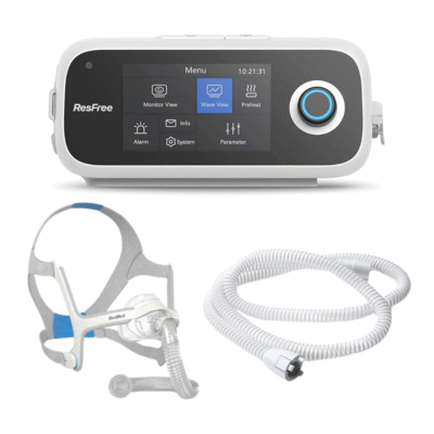 IMÁGENES MERCHANT (70) Kit De Inicio Resfree R20A Con Tubo Calefaccionado Y Mascarilla N20