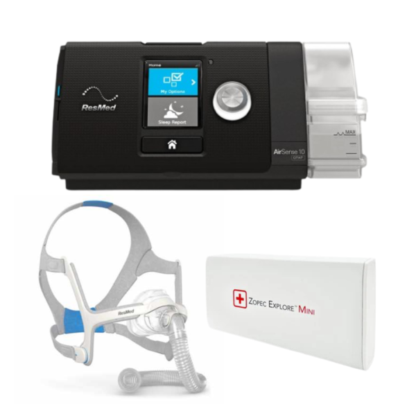 Kit Portabilidad Airsense S10 + Batería Explore Mini + Mascarilla
