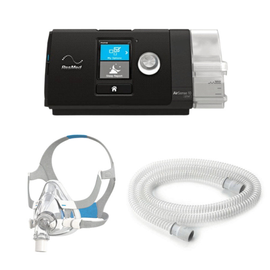 Kit De Inicio Airsense S10 Con Mascarilla F20 Y Tubo Estándar