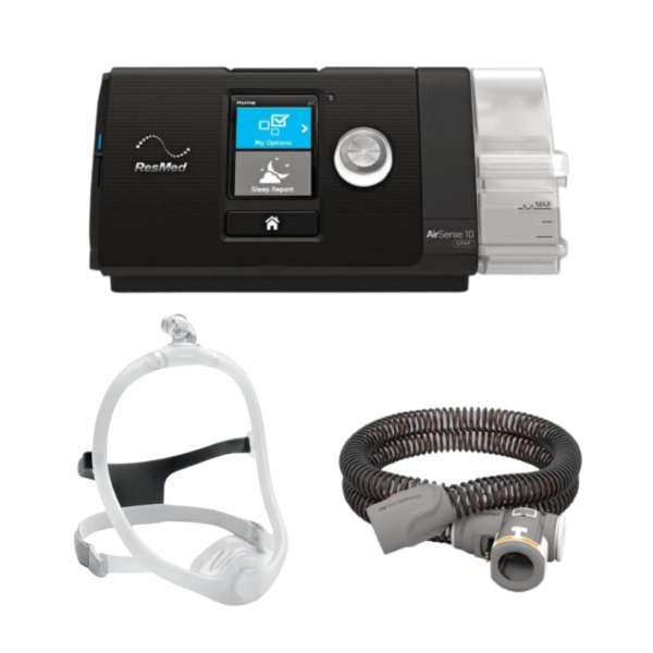Kit De Inicio Airsense S10 Con Mascarilla DreamWisp Y Tubo Calefaccionado