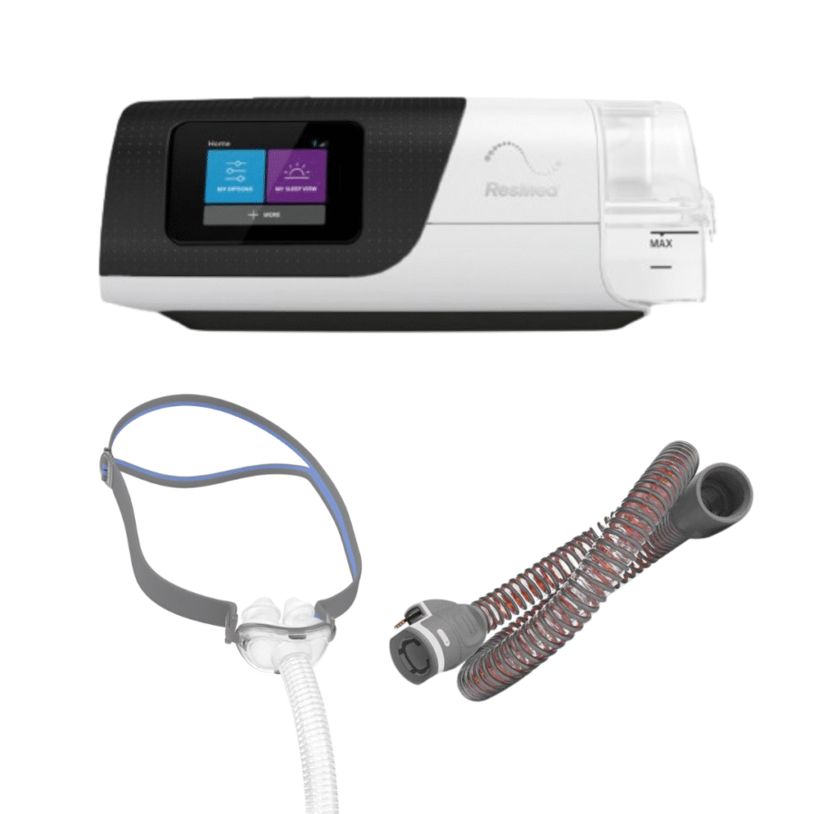 IMÁGENES MERCHANT (91) Kit De Inicio Airsense S11 Con Mascarilla P10 Y Tubo Calefaccionado