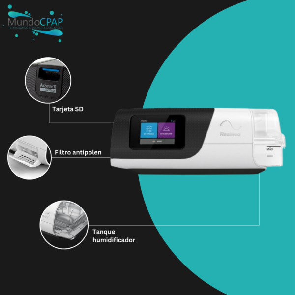 Autocpap Airsense S11 - Resmed - Imagen 6