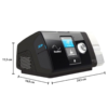 medidas s10 Autocpap Airsense S10 Resmed con Tubo Climatizado