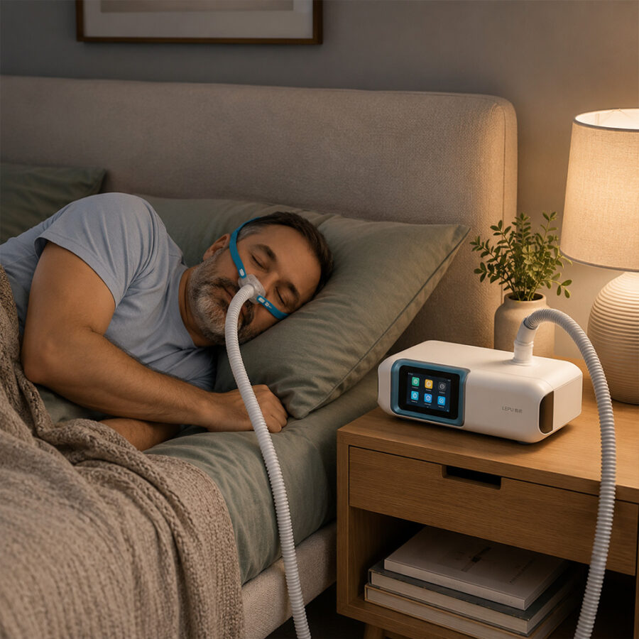 Auto Cpap Lepu 03 Auto Cpap Lepu R20 para apnea del sueño